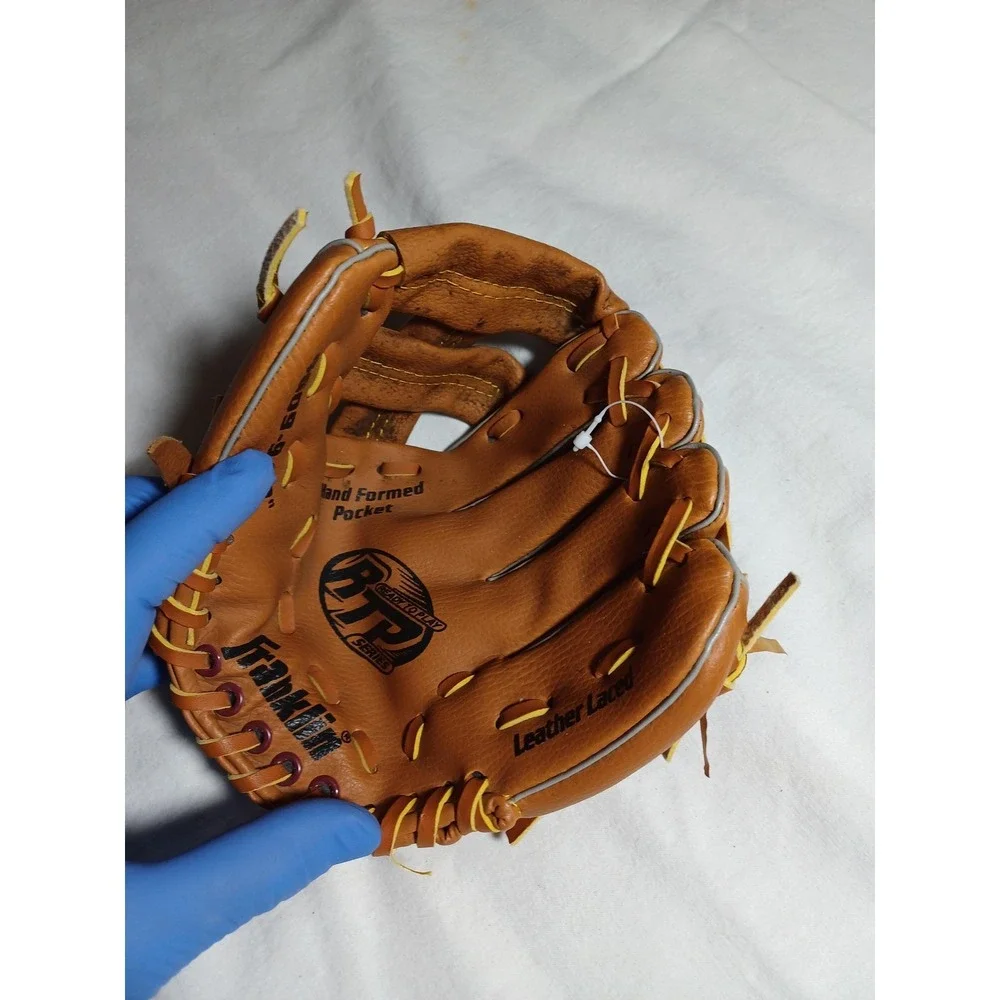 Franklin RTP Series‎ Youth Baseball Glove 9.5 In Leather Laced Tan Mitt